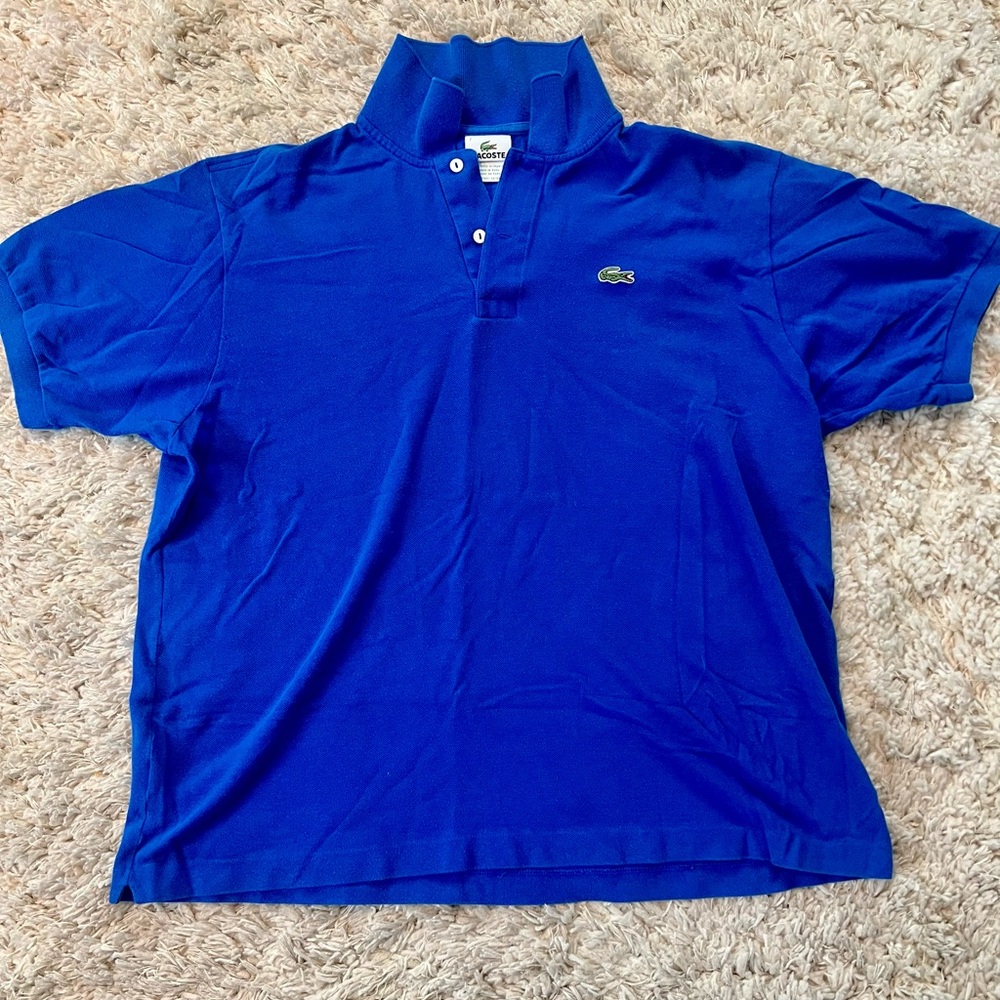 Lacoste Men's Blue Polo Shirt